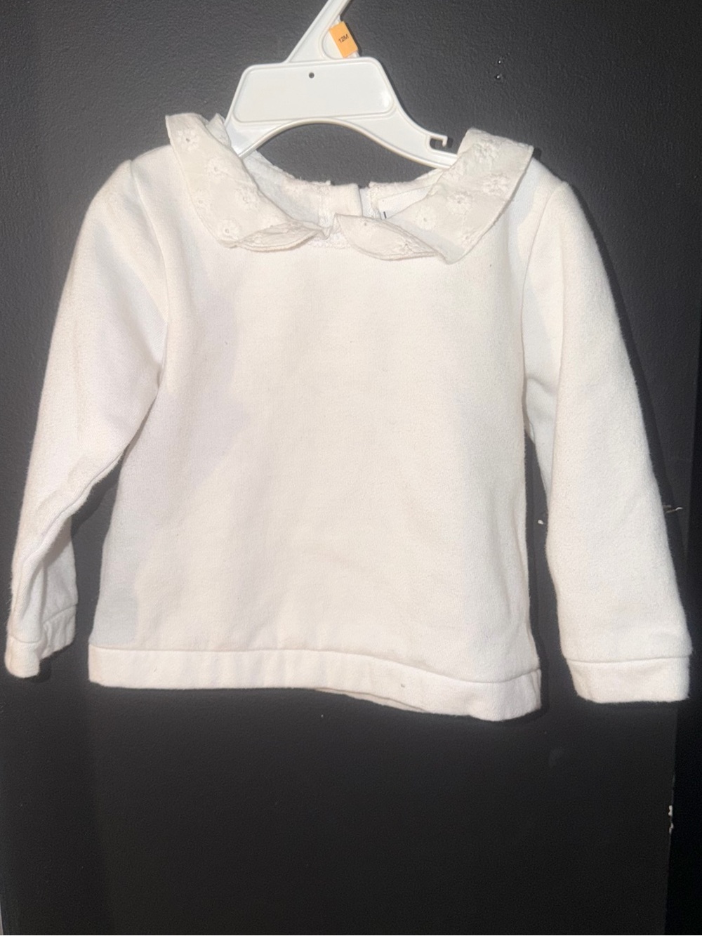 Nicole Miller New York White Baby Dress Top - 18M